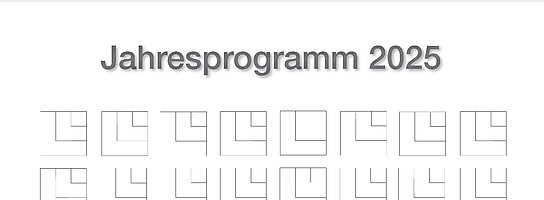 Titelblatt des RKW Bayern Jahresprogramms 2025